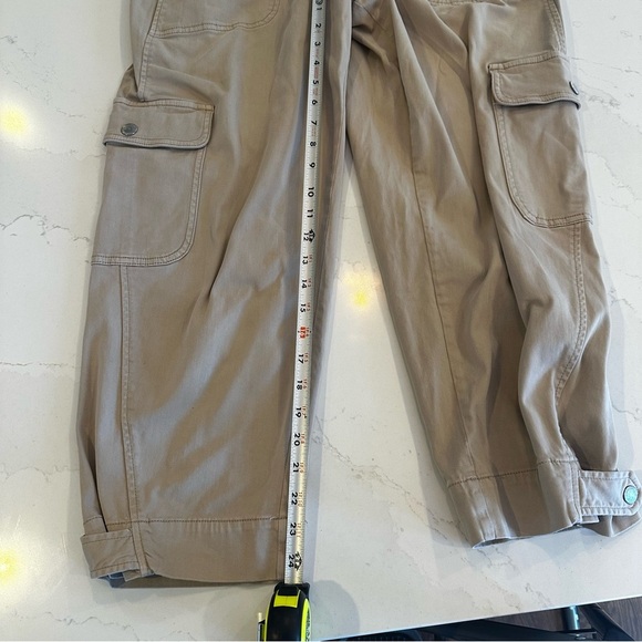 Liverpool Women's Barrel‎ Leg Khaki Pants - Picture 6 of 9
